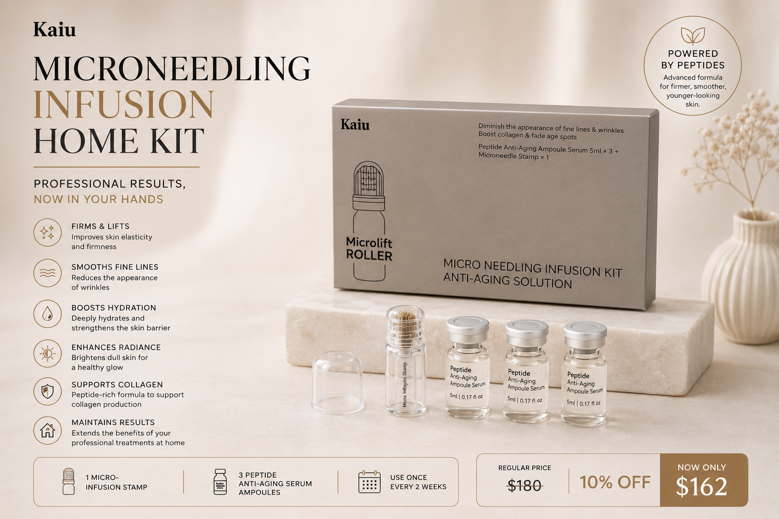 KAIU Microneedling Infusion Home Kit product image